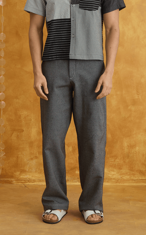 DUA PANTS - DENIM GRAY