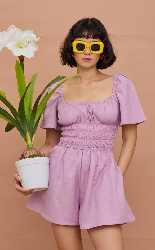 PENNY ROMPER - LILAC