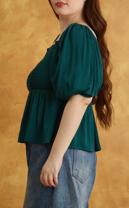 MARIKIT TOP - EMERALD Shop.TayoStudio