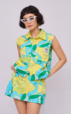 NANO SHIRT - RETRO FLORALS