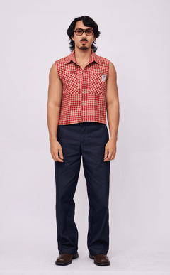 NANO SHIRT - RED PLAID