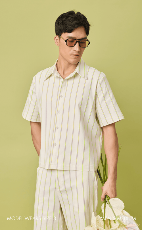 RAJA SHIRT - NEON STRIPES Shop.TayoStudio