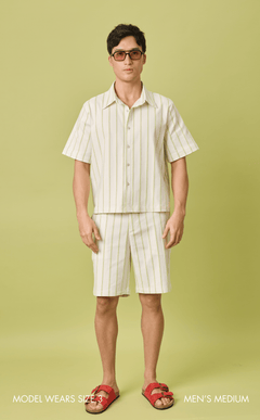 RAJA SHIRT - NEON STRIPES Shop.TayoStudio