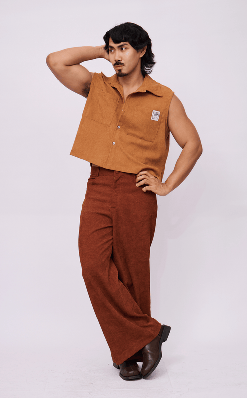 ALON PANTS - CHOCOLATE CURDOROY