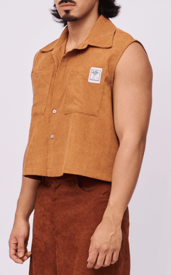 NANO SHIRT - CARAMEL CURDOROY