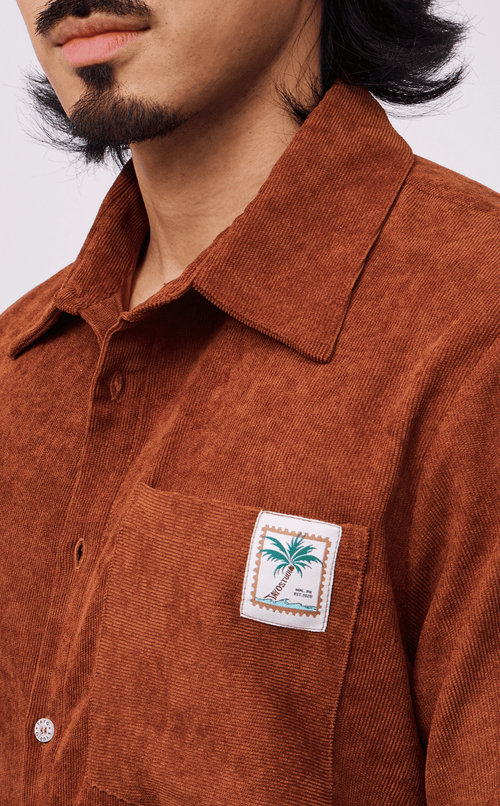 PINO TOP - CHOCOLATE CURDOROY