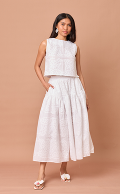 LIGAYA SET - WHITE LACE (PRE-ORDER)