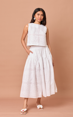 LIGAYA SET - WHITE LACE (PRE-ORDER) Shop.TayoStudio
