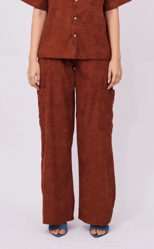 ALON PANTS - CHOCOLATE CURDOROY