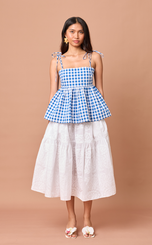 CARIÑOSA SKIRT - WHITE LACE