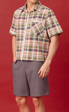 MANU SHORTS - GRAY Shop.TayoStudio