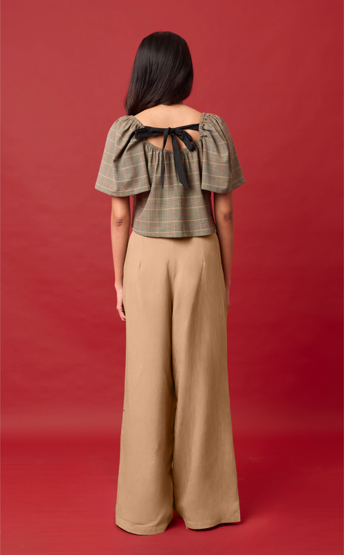 DATU PANTS - BROWN WOOL