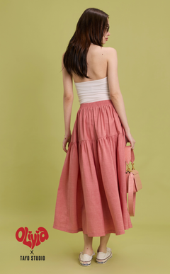 HANNAH SKIRT - SALMON