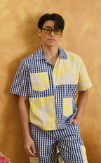 TONIO SHIRT - YELLOW GINGHAM Shop.TayoStudio