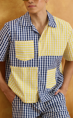 TONIO SHIRT - YELLOW GINGHAM Shop.TayoStudio