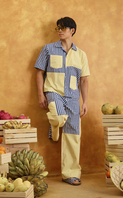 TONIO SHIRT - YELLOW GINGHAM Shop.TayoStudio