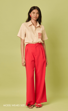 RAYA PANTS - RED Shop.TayoStudio