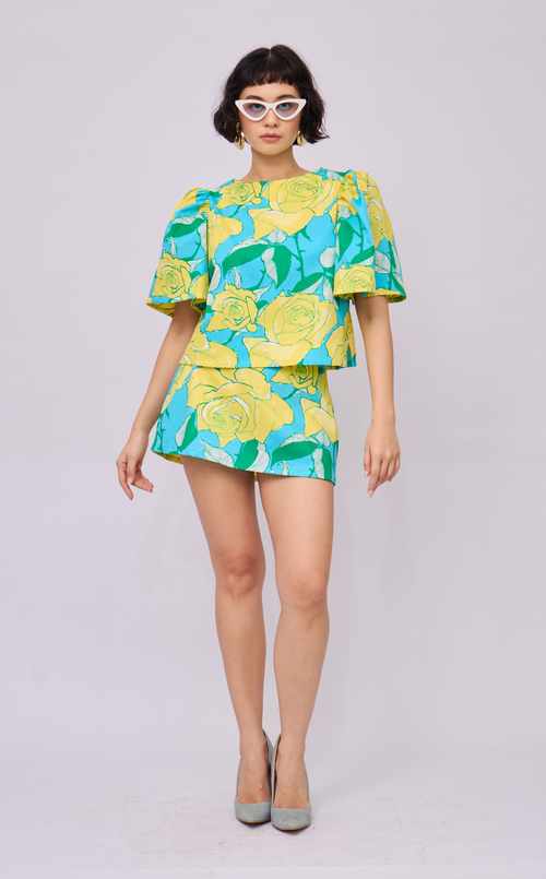 FILI TOP - RETRO FLORALS