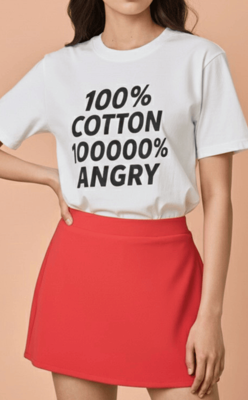 STATEMENT SHIRTS - 100% COTTON, 10000% ANGRY Shop.TayoStudio