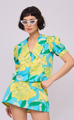 DANI TOP - RETRO FLORALS