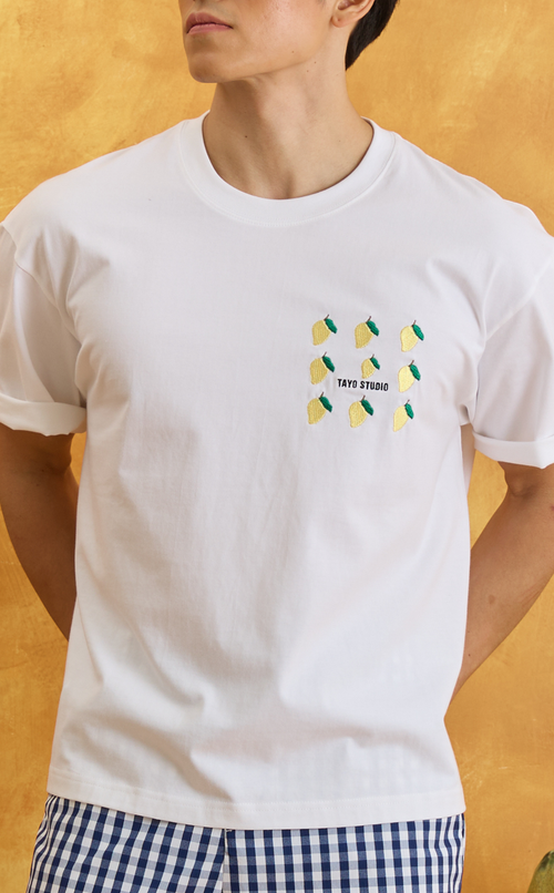 BOXY SHIRTS - FRUIT EMBRO Shop.TayoStudio