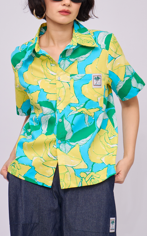 PINO TOP - RETRO FLORALS