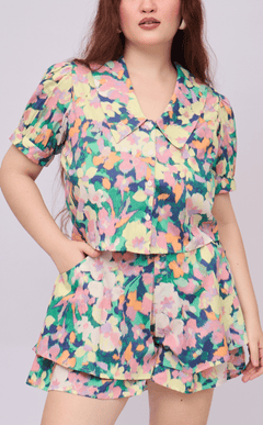 DANI TOP - PASTEL ABSTRACT