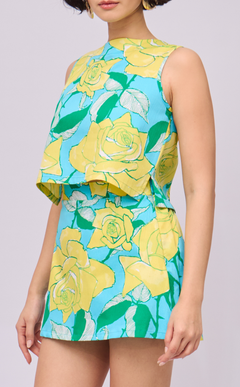 KAROL SKORT - RETRO FLORALS