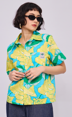 PINO TOP - RETRO FLORALS