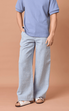 ALON PANTS - CHEVRON TWEED Shop.TayoStudio