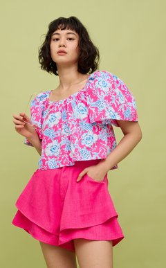AZUL SHORTS - BARBIE PINK