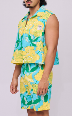 MANU SHORTS - RETRO FLORALS