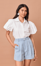 CELIA TOP - WHITE Shop.TayoStudio