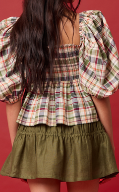 COSETTE SKORT - ARMY GREEN Shop.TayoStudio