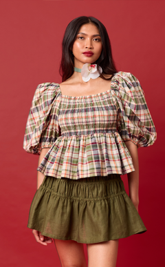 COSETTE SKORT - ARMY GREEN Shop.TayoStudio
