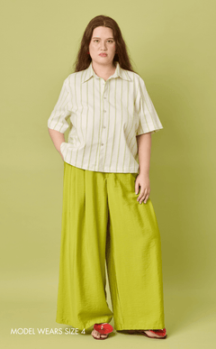DATU PANTS - CHARTREUSE (PRE-ORDER) Shop.TayoStudio