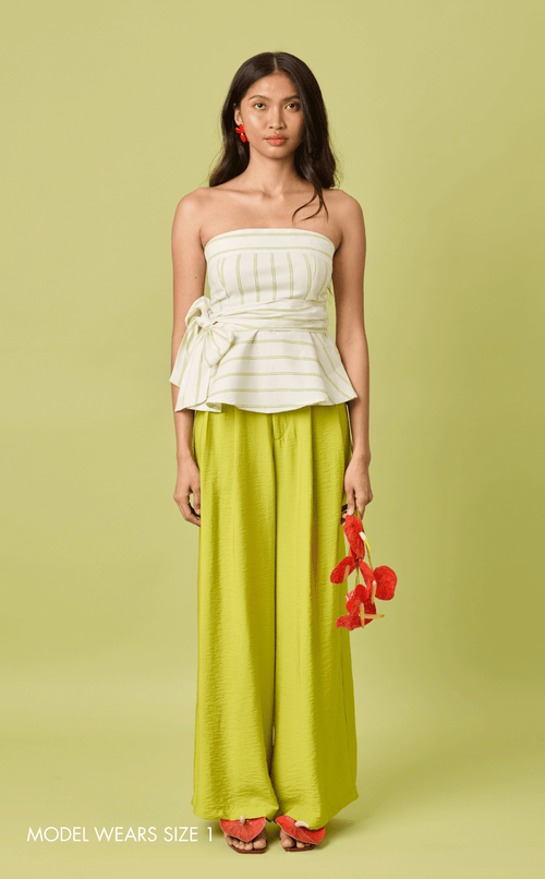 DATU PANTS - CHARTREUSE (PRE-ORDER) Shop.TayoStudio