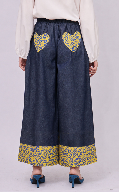 DARLA PANTS - DENIM