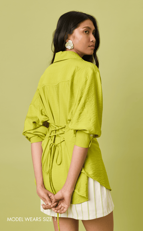 ESTRELLA TOP - CHARTREUSE Shop.TayoStudio