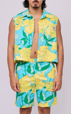 MANU SHORTS - RETRO FLORALS