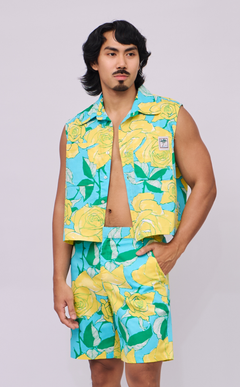 MANU SHORTS - RETRO FLORALS