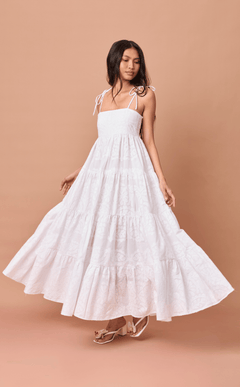 GABRIELA DRESS - WHITE LACE Shop.TayoStudio