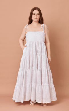 GABRIELA DRESS - WHITE LACE Shop.TayoStudio