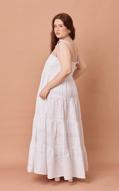 GABRIELA DRESS - WHITE LACE