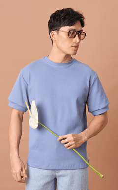 JOSE TEE - GUNPOWDER BLUE