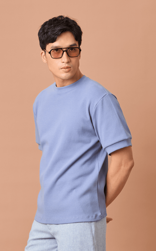 JOSE TEE - GUNPOWDER BLUE