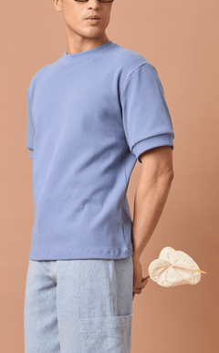 JOSE TEE - GUNPOWDER BLUE