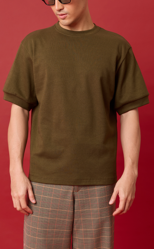 JOSE TEE - ARMY GREEN Shop.TayoStudio