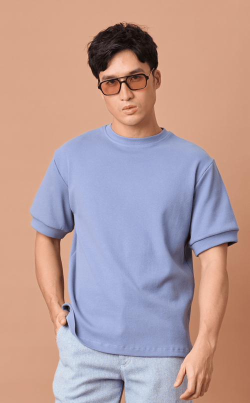 JOSE TEE - GUNPOWDER BLUE Shop.TayoStudio