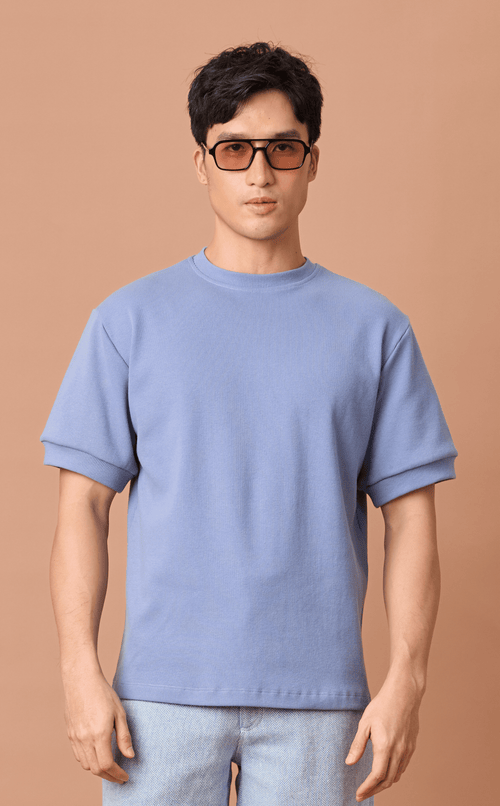 JOSE TEE - GUNPOWDER BLUE Shop.TayoStudio